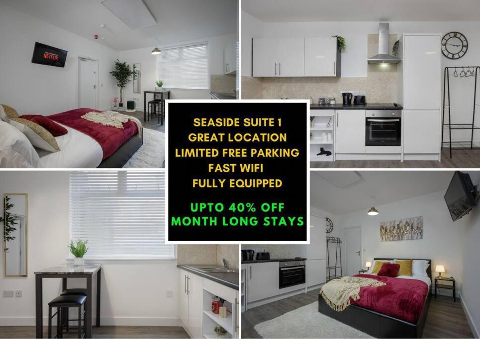 40% Off - Business - Couples - Contractors Apartment Blackpool Bagian luar foto
